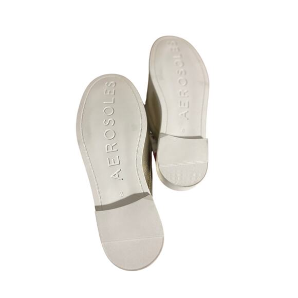 Aerosole Salome Slip-On Mule Slides Gold Metallic Women - Picture 8 of 10